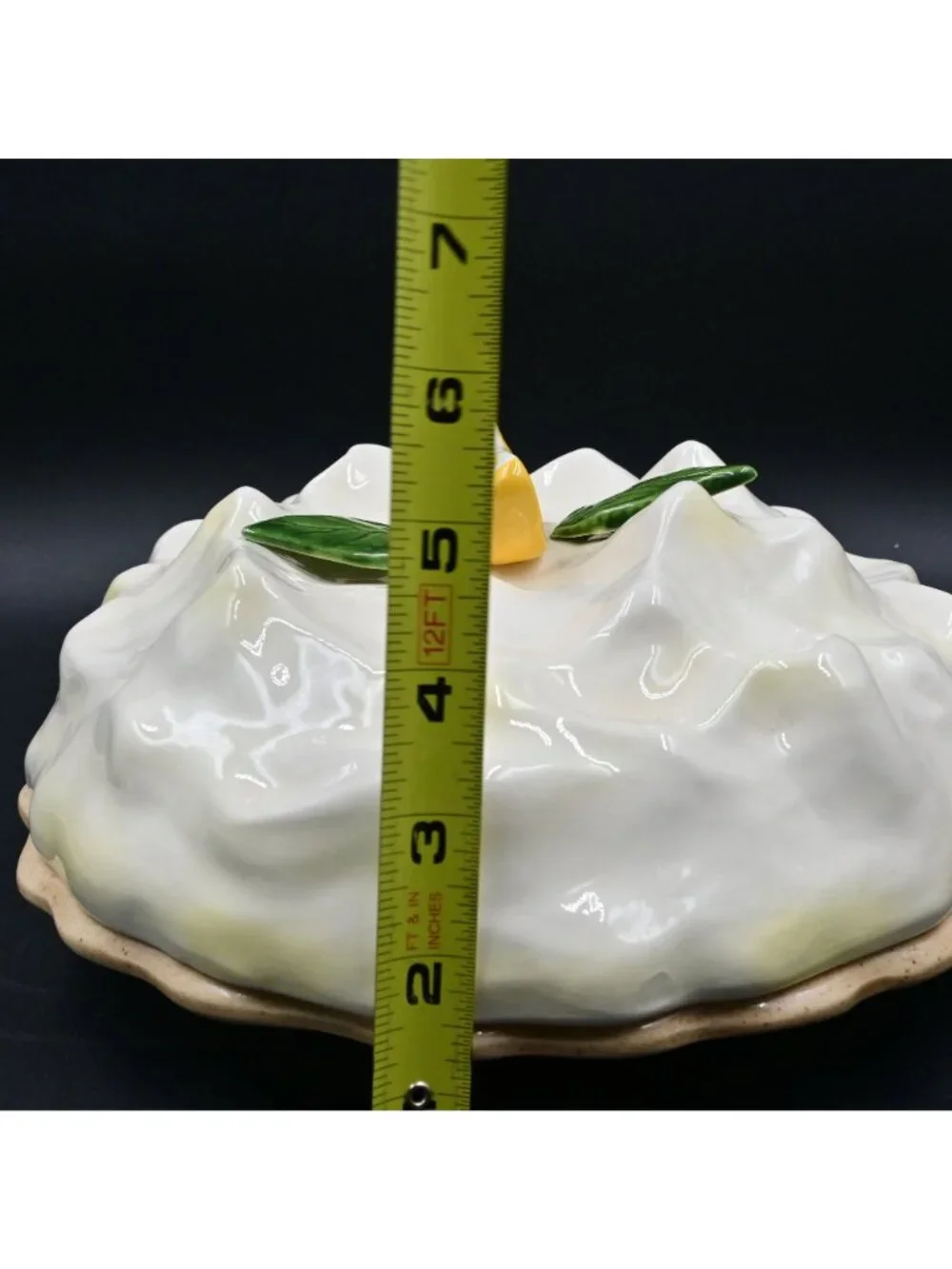 Great American Pie Co. Nordstom Lemon Meringue Pie Holder Vintage 1960's